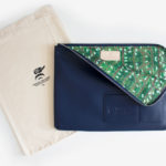 Liberty x Studio A collaboration travel set zip satchel