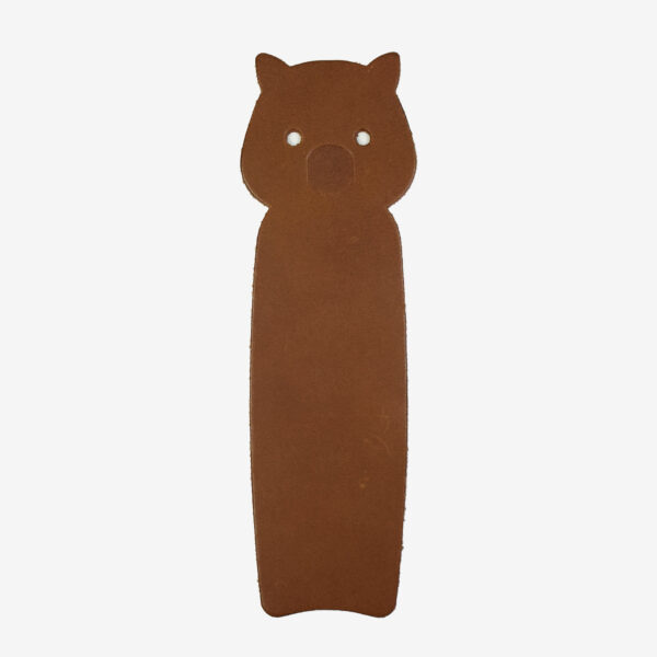 10146-Australian-Animal-Leather-Bookmarks-wombat-1