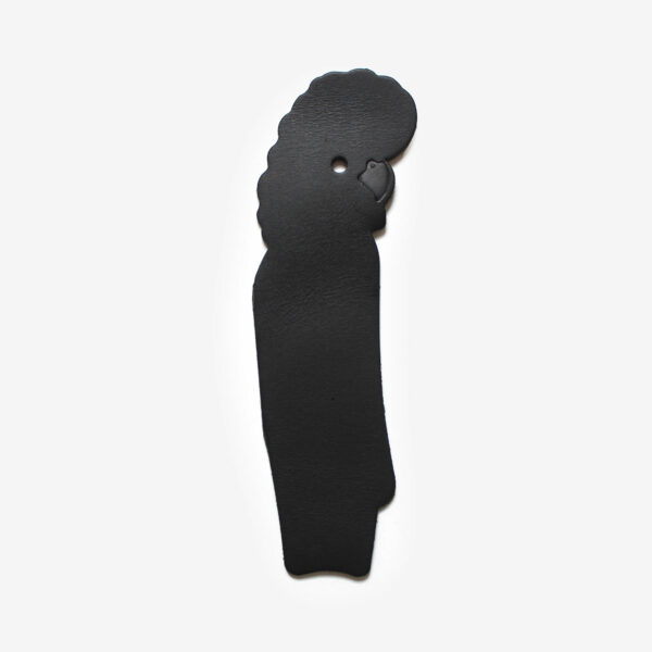 10134-Australian-Animal-Leather-Bookmarks-black-cockatoo-black-1