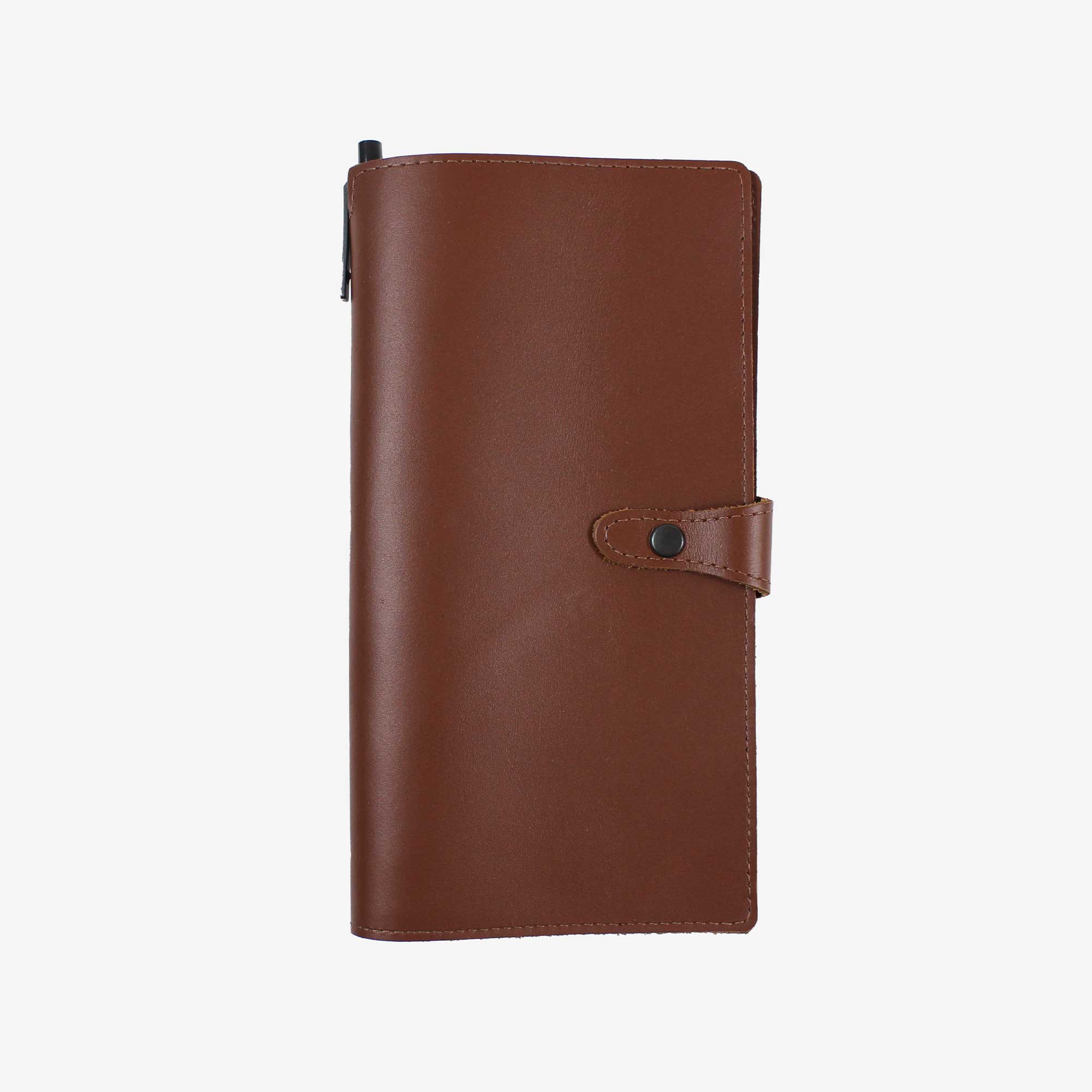 Genuine leather travel wallet