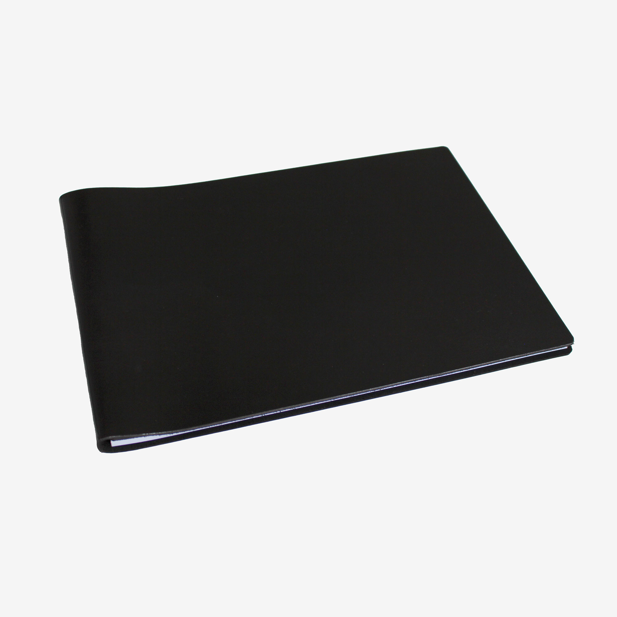 Artisan Leather Guest Book with Plain Pages