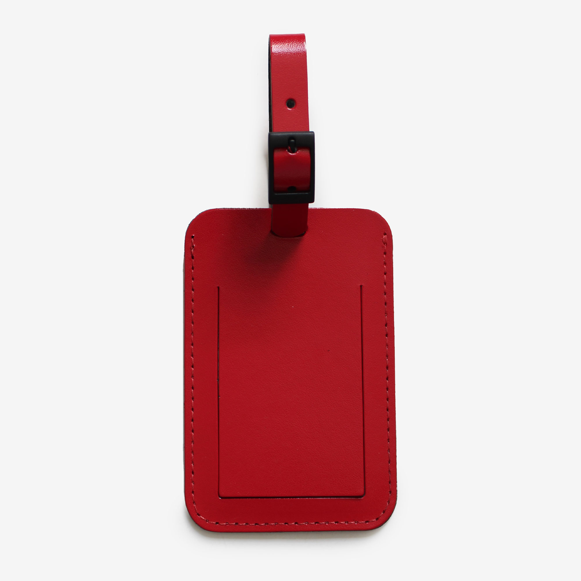 Eco Leather Luggage Tag with Buckle