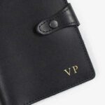 Genuine leather passport wallet