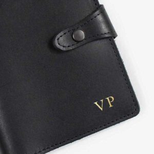 Genuine leather passport wallet