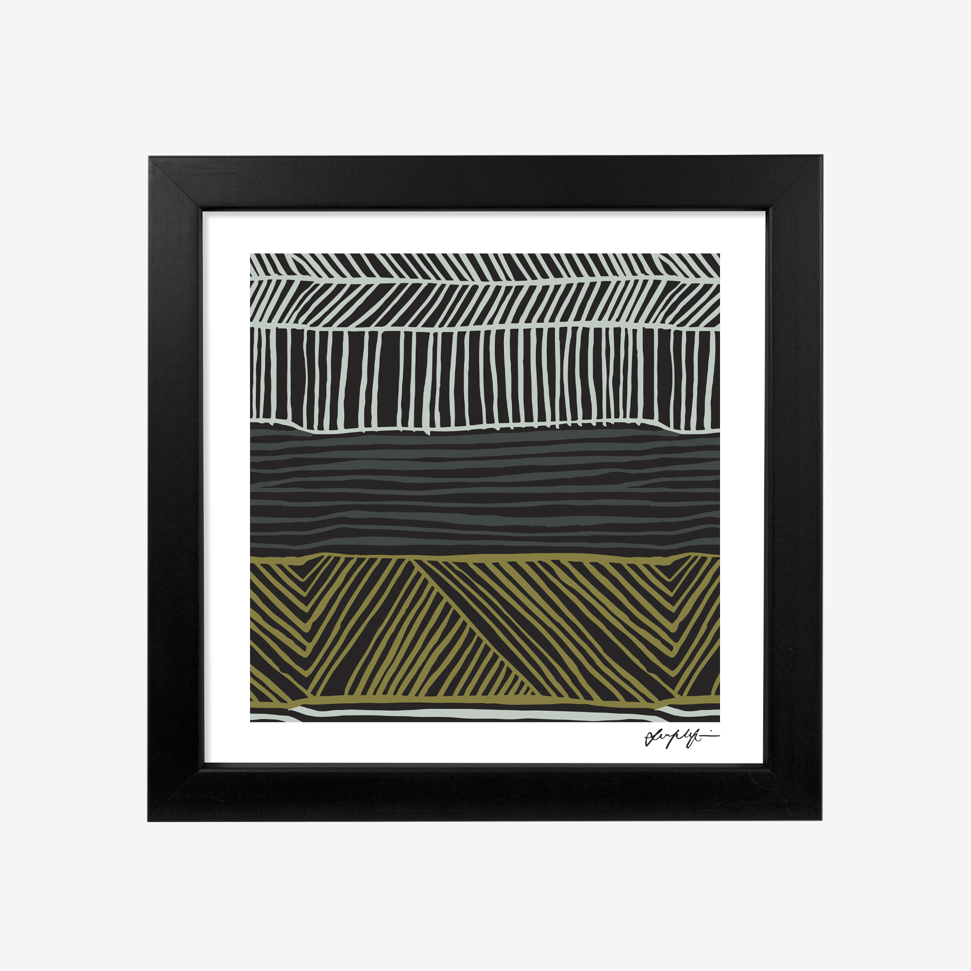 8×8″ Framed Print, WAGIBAA by Lucy Simpson