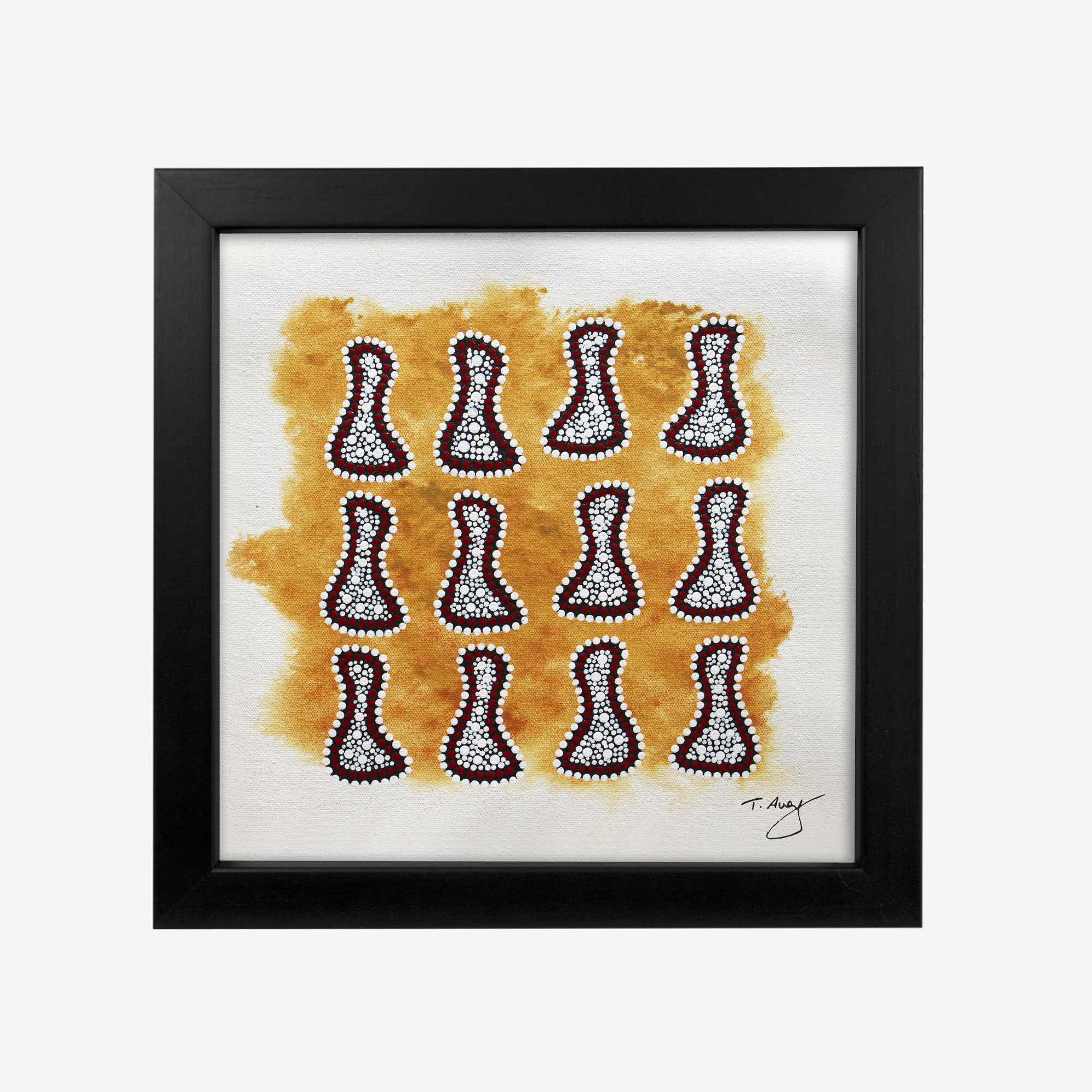 8×8″ Framed Print, Billabong by Thomas Avery