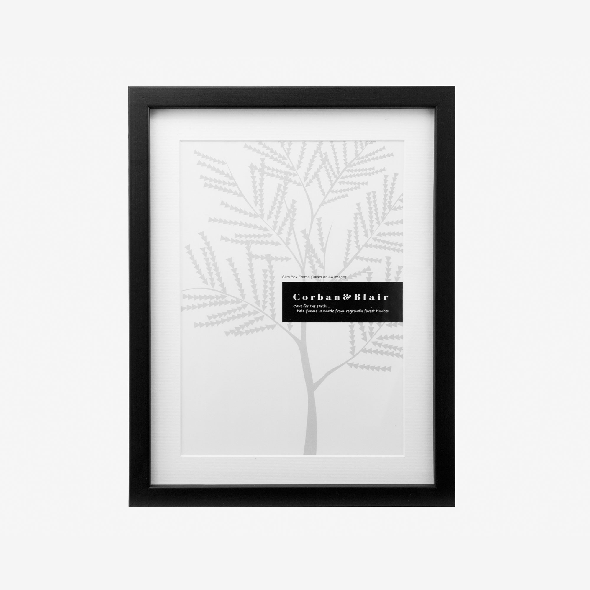 Slim Box Frame with A4 Mat