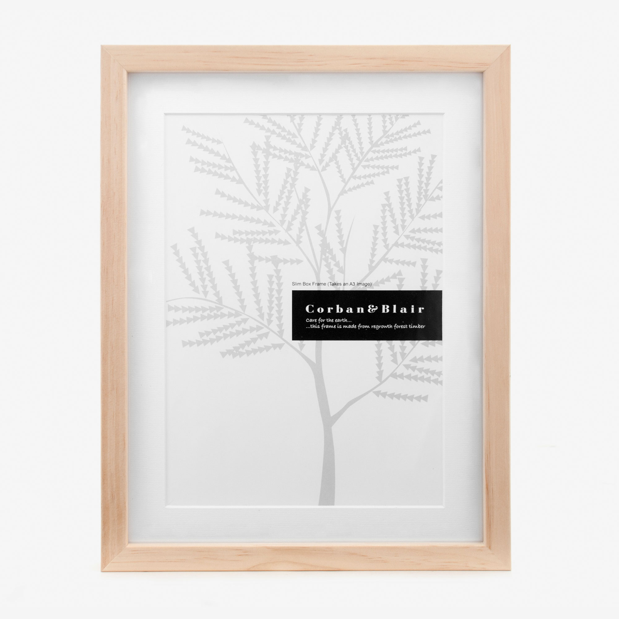 Slim Box Frame with A3 Mat