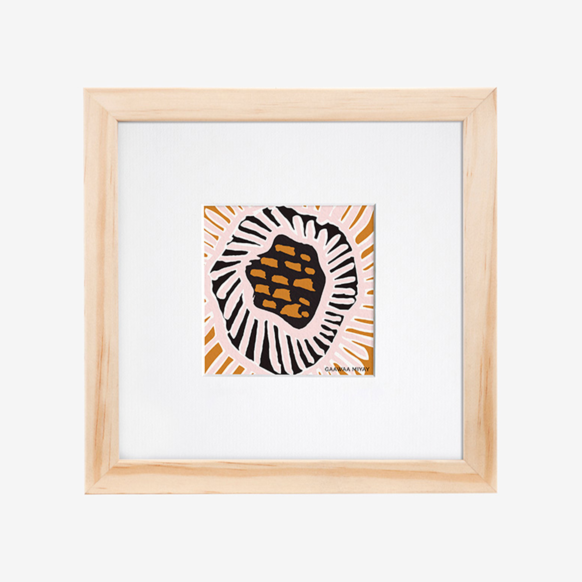 8×8″ Framed Print, YARRAGGAA MAYRAH By Lucy Simpson