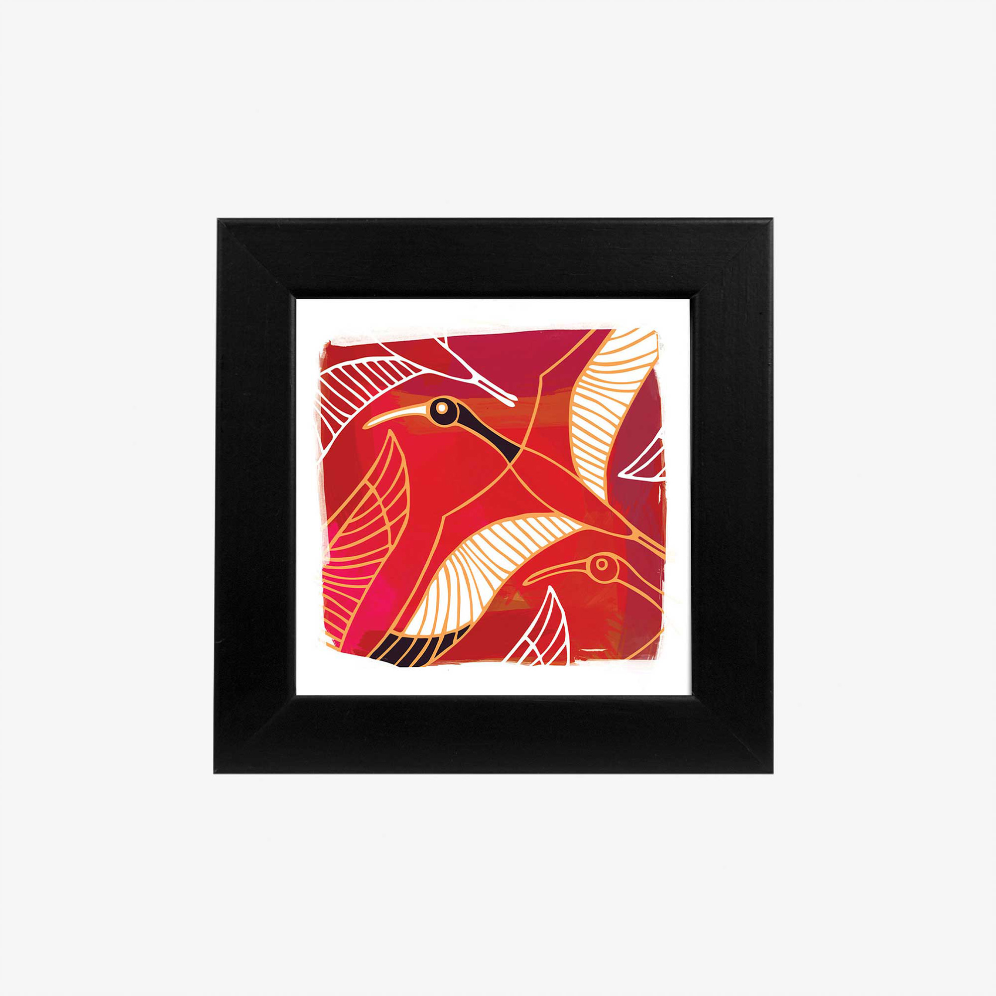 4x4" Framed Print, MURRGUMURRGU by Lucy Simpson