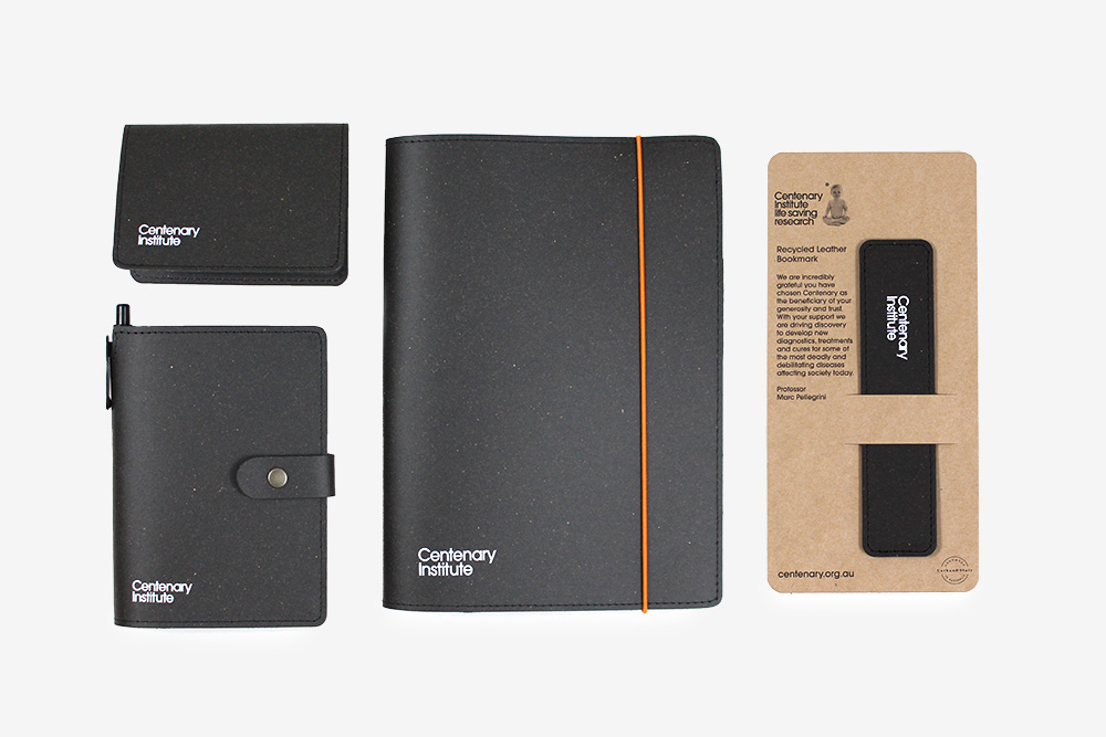 Centenery Institute, Corban & Blair, Australian Made Passport Wallet, Card Holder, Journal, Bookmark