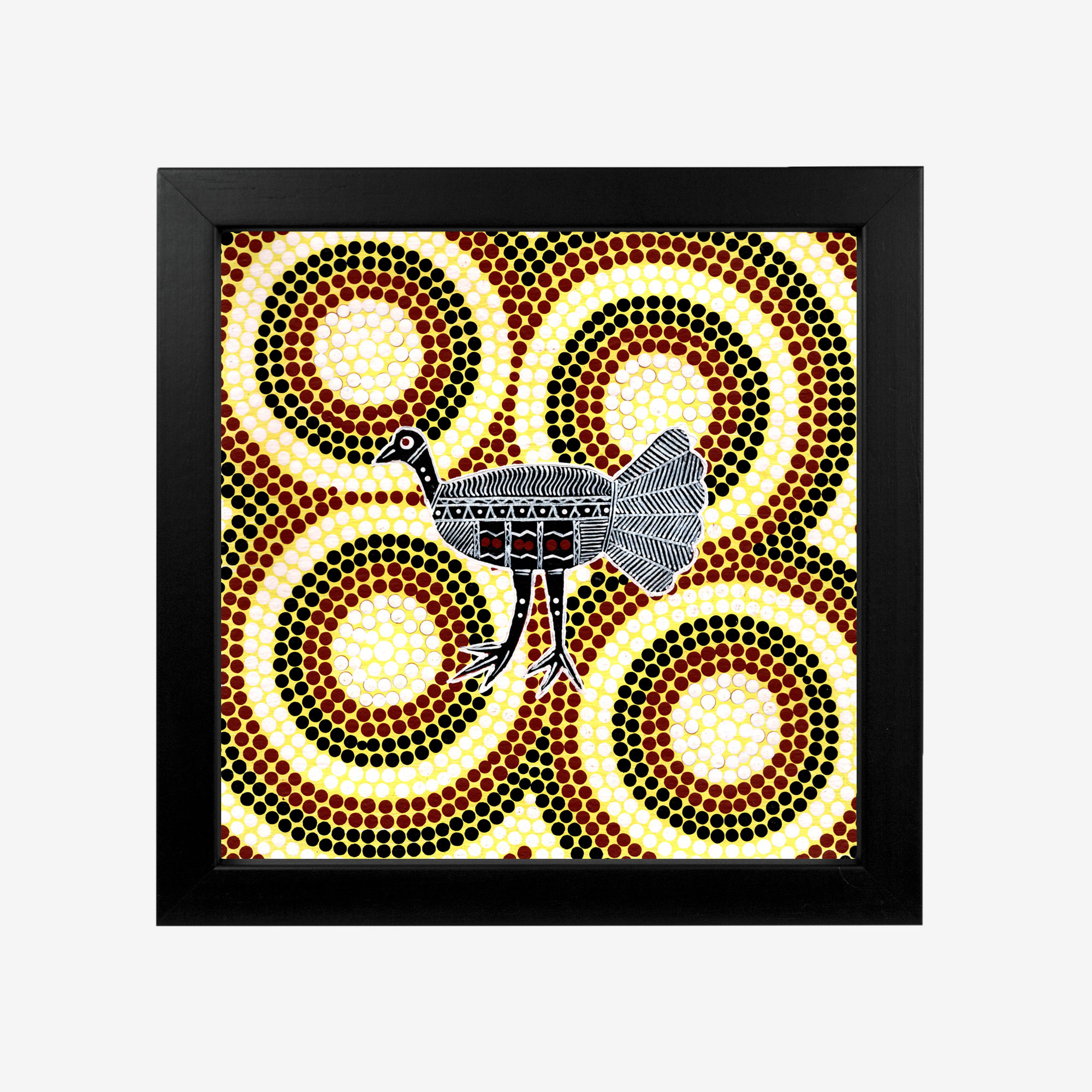 Thomas Avery Framed Artwork, Bush Turkey