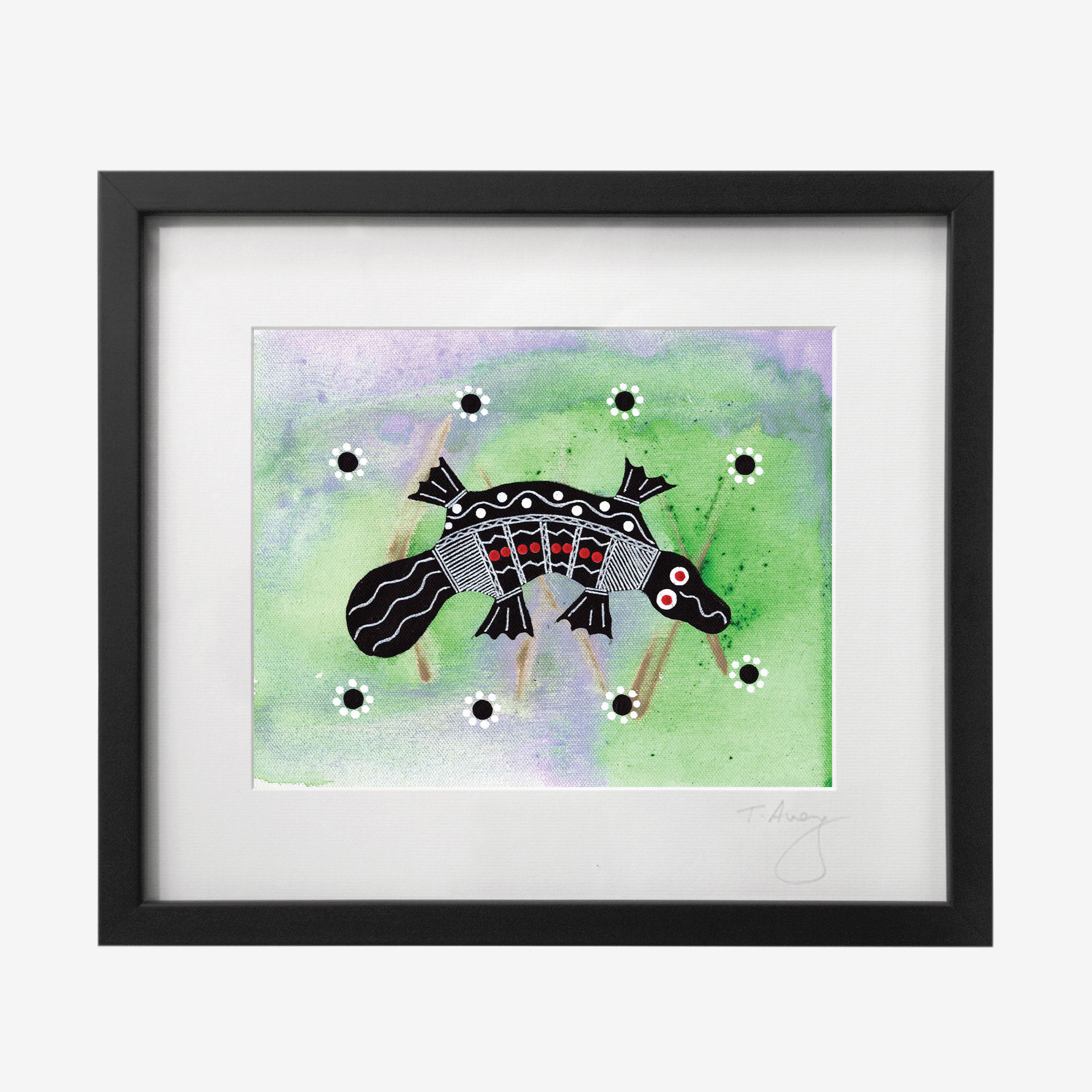 Thomas Avery Framed Print, Platypus
