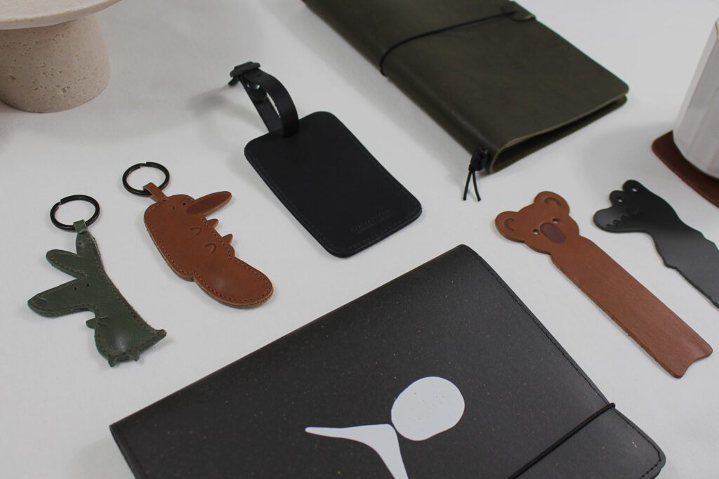 Collection of Australian Made Corban & Blair Products, Bookmarks, Bag Charms, Luggage Tags, Journals
