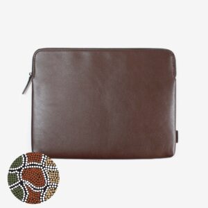 Thomas Avery Mayan Laptop Sleeve 13/14" Brown