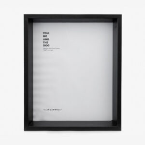 Shadow Box Frame 10×8″ Black
