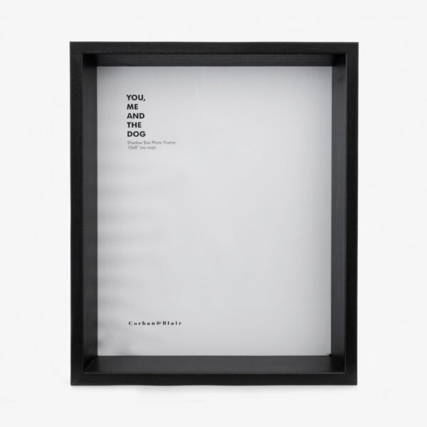 Shadow Box Frame 10×8″ Black