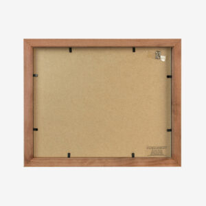 Slim Box Frame with 5×7″ Mat Walnut Back